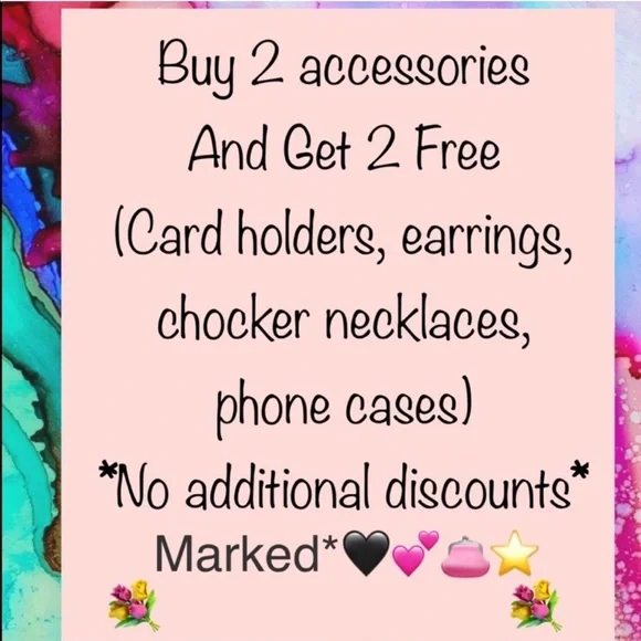 👛NWOT Floral Card Holder - Picture 3 of 3